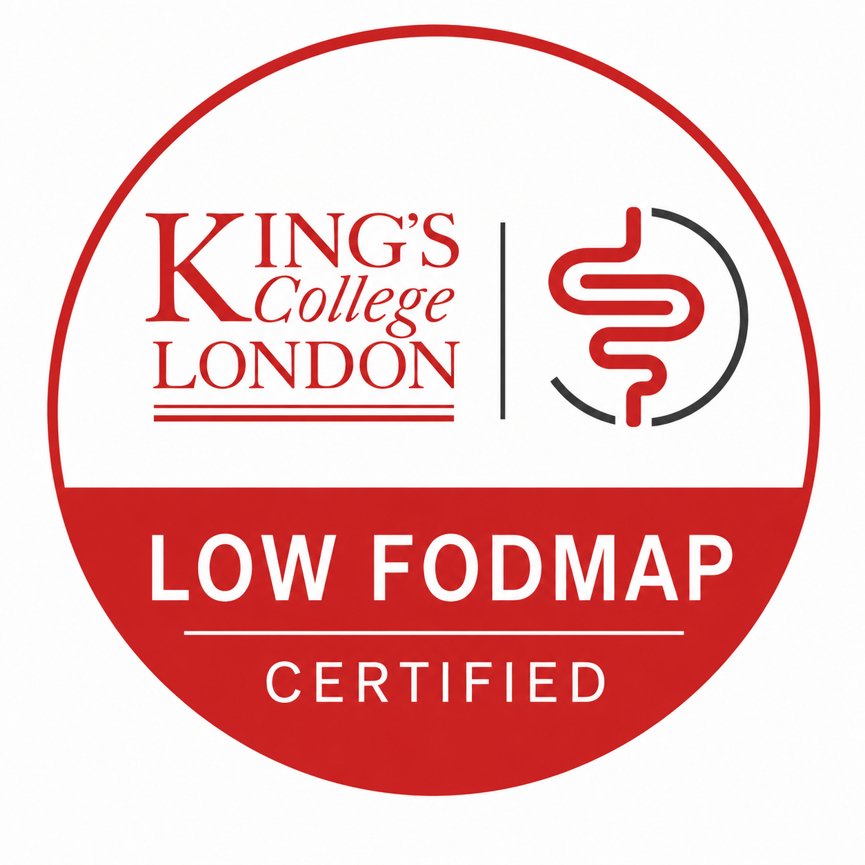 King's College London Low FODMAP Certified